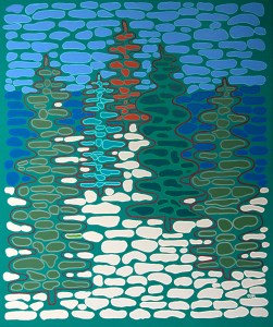 painting called Listen to the Trees by Kats Klein