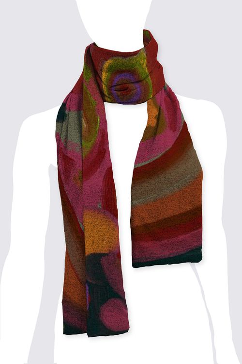 Knit scarf - Abstract